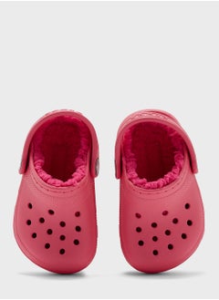 crocs Infant Classic Lined Clog Sandals  - Image 4