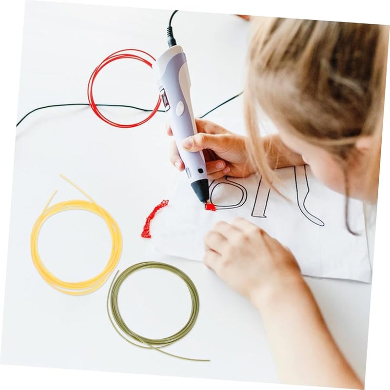 Gatuida 150 Rolls Doodler Pen Refills Assorted Color 300cm Printer Filament - Image 5