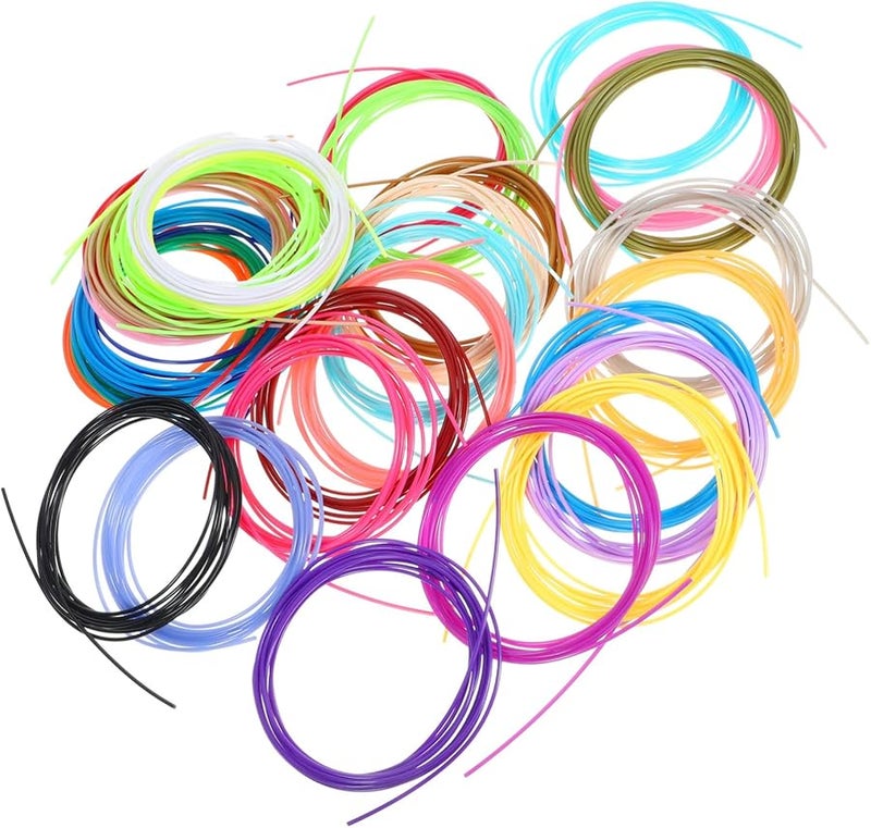 Gatuida 150 Rolls Doodler Pen Refills Assorted Color 300cm Printer Filament - Image 3