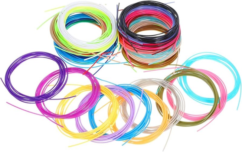 Gatuida 150 Rolls Doodler Pen Refills Assorted Color 300cm Printer Filament - Image 4