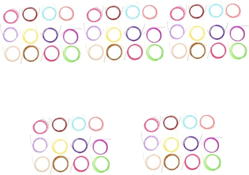 Gatuida 150 Rolls Doodler Pen Refills Assorted Color 300cm Printer Filament - Image 2