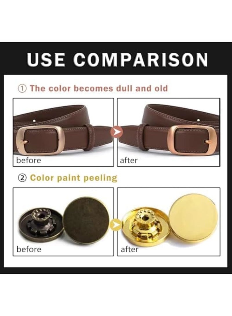 SYOSI 3Pcs Silver & Gold Oil-Based Permanent Chrome Mirror Paint Pens, Reflective Gloss, Resin Supplies for Coloring, DIY Craft (Gold,Silver,Rose Gold) - Image 2