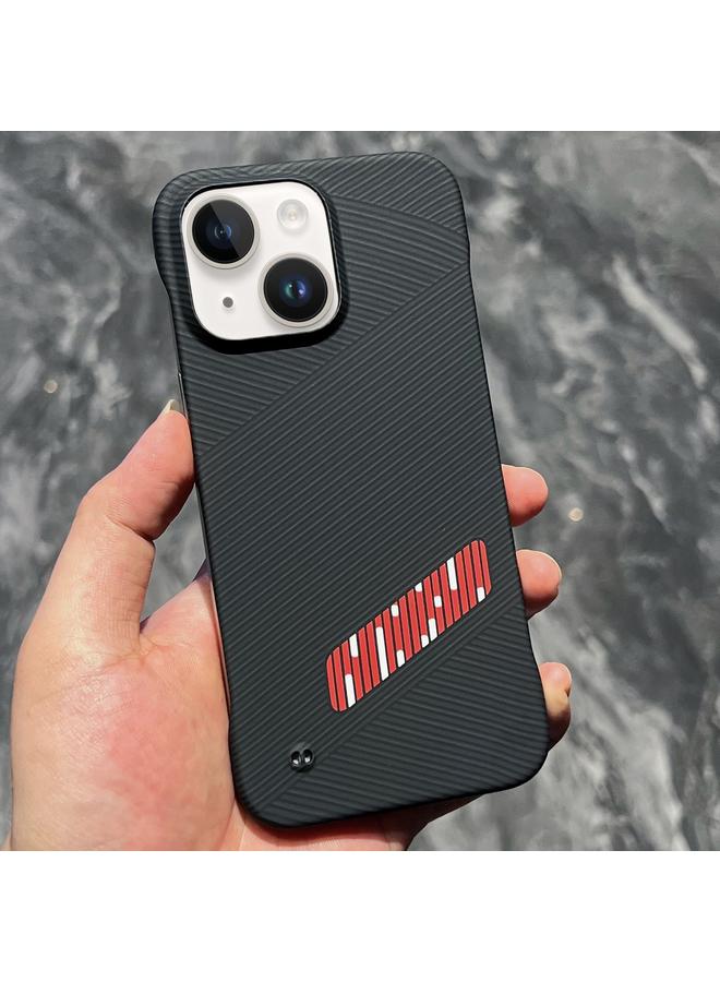 اس-توب جراب هاتف iPhone 13 مصنوع من ألياف الكربون بدون إطار ومبرد - Image 1