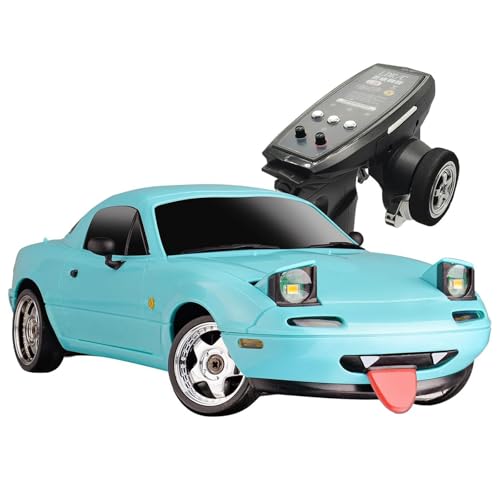 SVERTIBO LD1804 118 Scale RC Drift Car Mini Mazda MX5 RC Model Car 24GHz RWD Miata RC Vehicles with Gyro for LED Lights for Adults Hobby Toys - Image 1