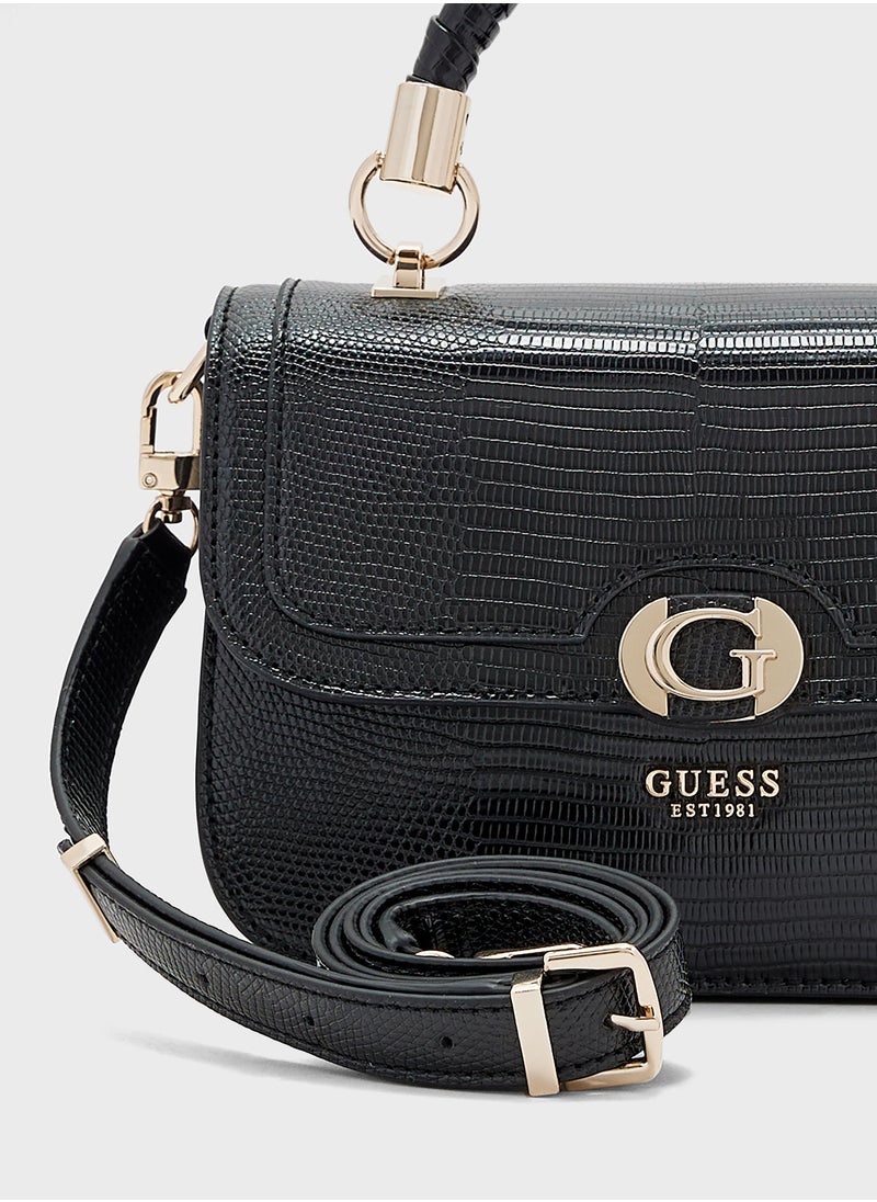 GUESS Orlina Top Handle Satchel  - Image 4