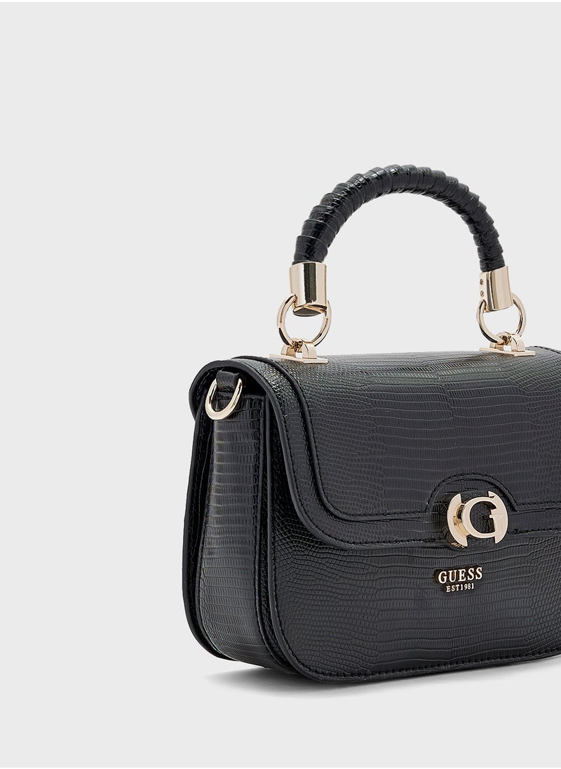 GUESS Orlina Top Handle Satchel  - Image 3