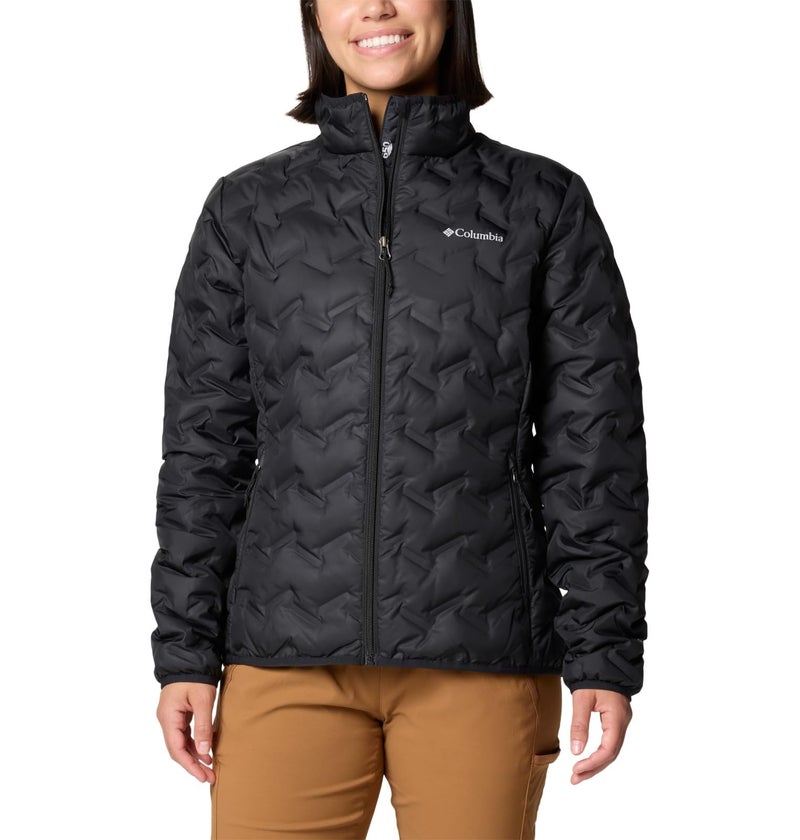 Columbia Womens Delta Ridge II Down Winter Jacket Black XLarge - Image 2