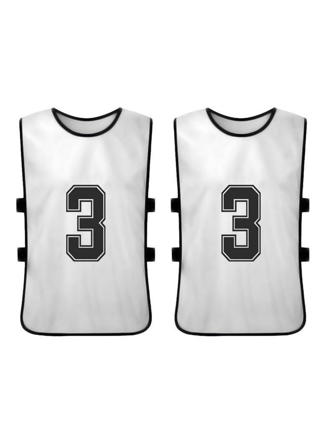 Y&D Sports Pinnies Numbered Practice Vest Pennies For Soccer Basketball Jersey Bibs,Set Of 12 Youth Adults Team  - Image 5