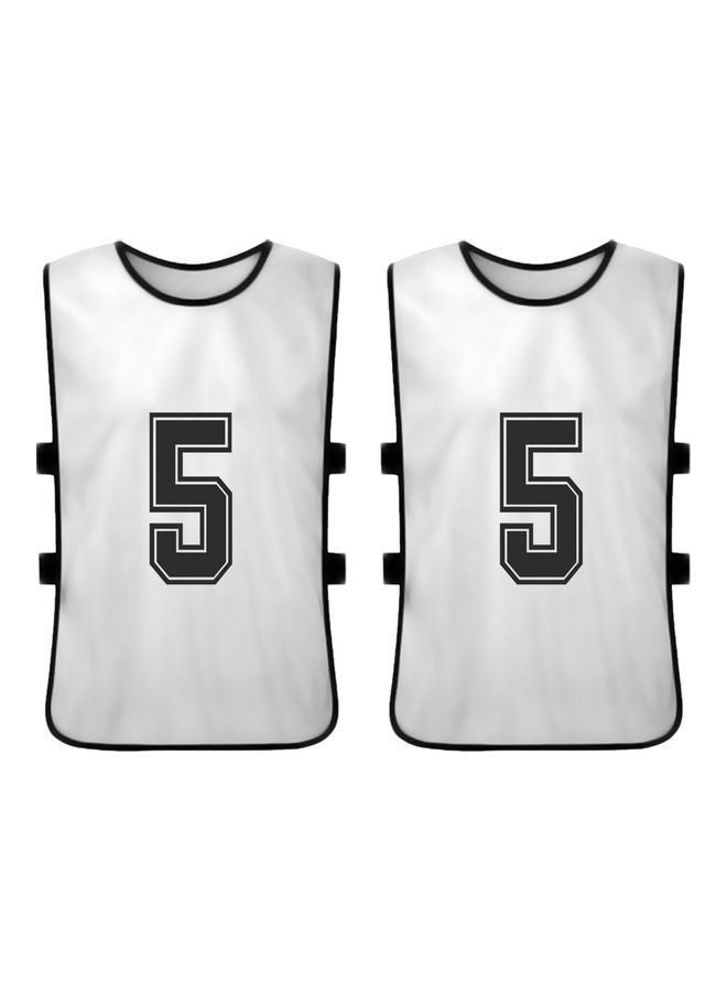 Y&D Sports Pinnies Numbered Practice Vest Pennies For Soccer Basketball Jersey Bibs,Set Of 12 Youth Adults Team  - Image 4