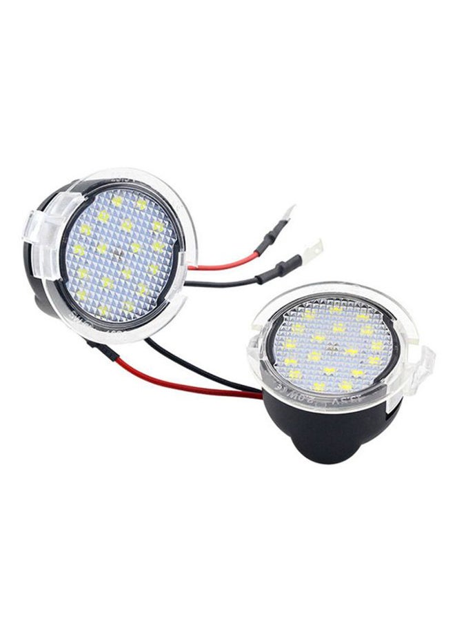 Loquat Pair Of Under Mirror Puddle Light