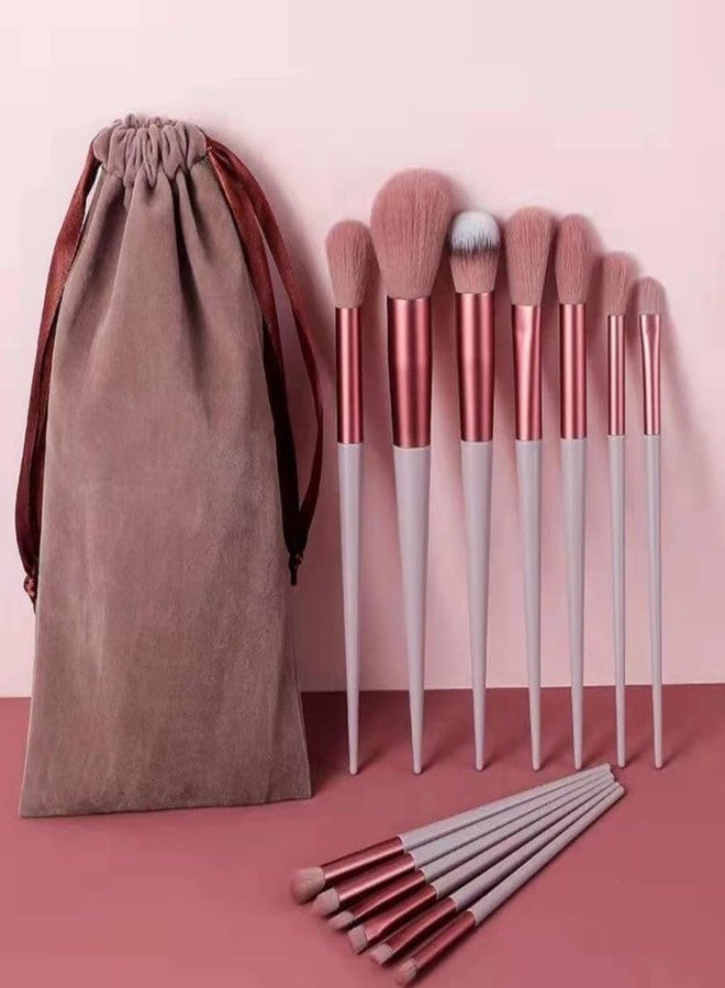 Makeup Brushes Set 13pcs, Makeup Brushes for Foundation, Eye Shadows, Green Brush Sets - Image 1