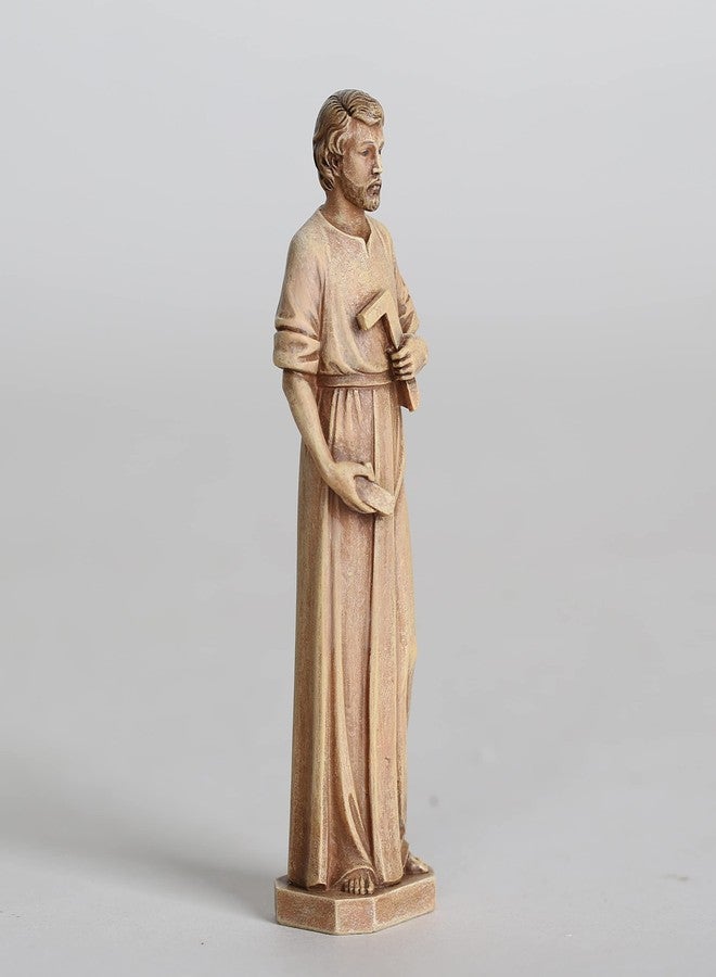BC BUILDCLASSIC BC Catholic St. Joseph Statue for Selling Homes, Patron Saint Figure, Home Seller Kit with Instruction Card, with Burial Bag, 3.5inches H, Handpainted by Buildclassic - Image 5