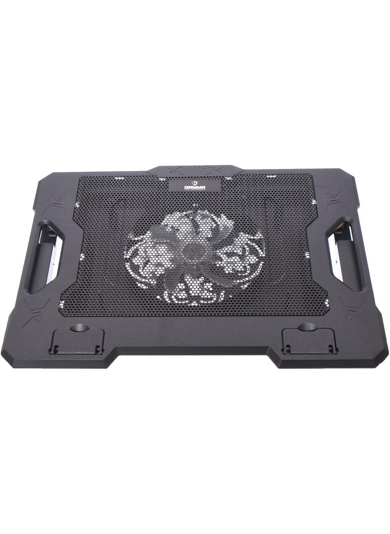 Gamma Gamma GT-89 Cooling Pad With Two USB Ports And Fan Control button For Laptop  - Image 2