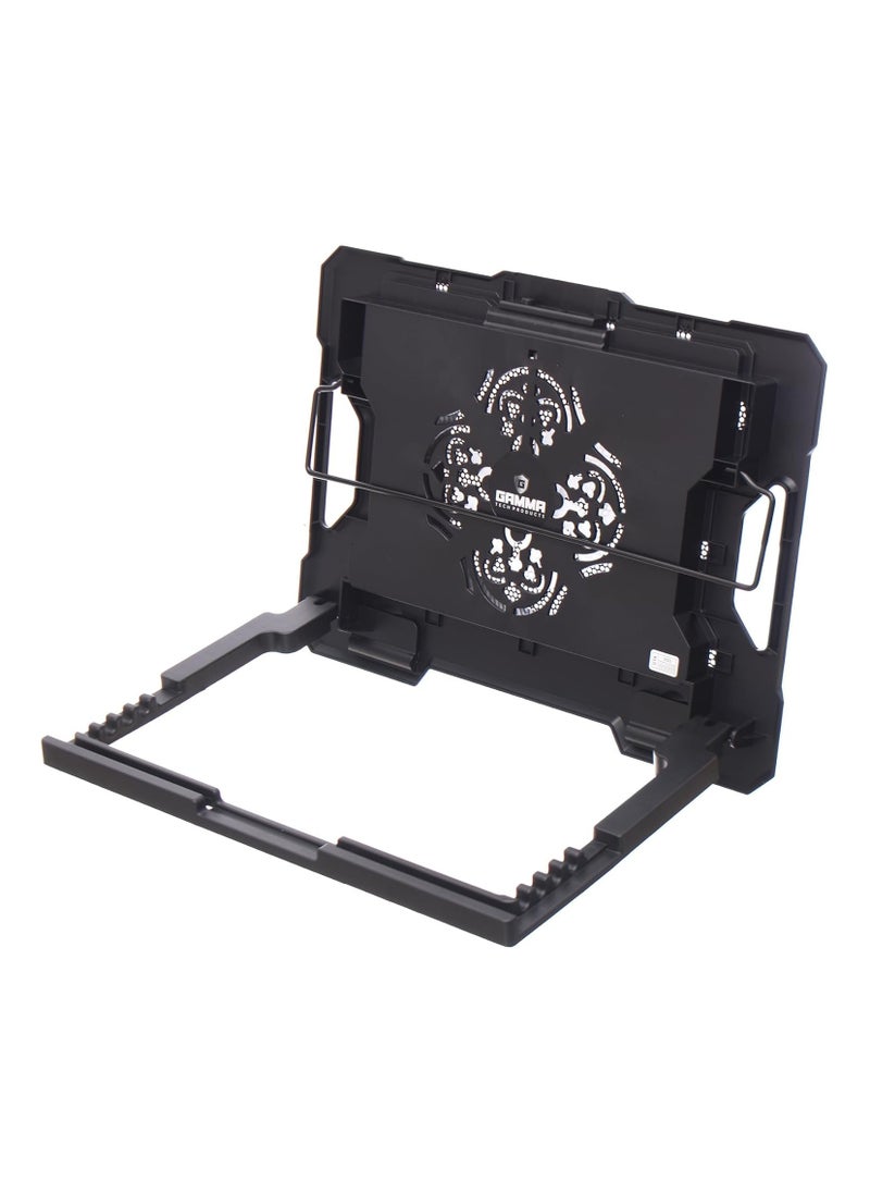Gamma Gamma GT-89 Cooling Pad With Two USB Ports And Fan Control button For Laptop  - Image 3