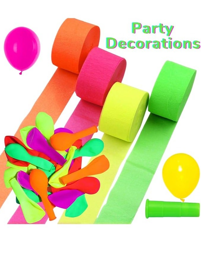 كريب ورق غاسل لون واحد 1.5 بوصة لون أحمر عبوة من 24 قطعة - Image 4