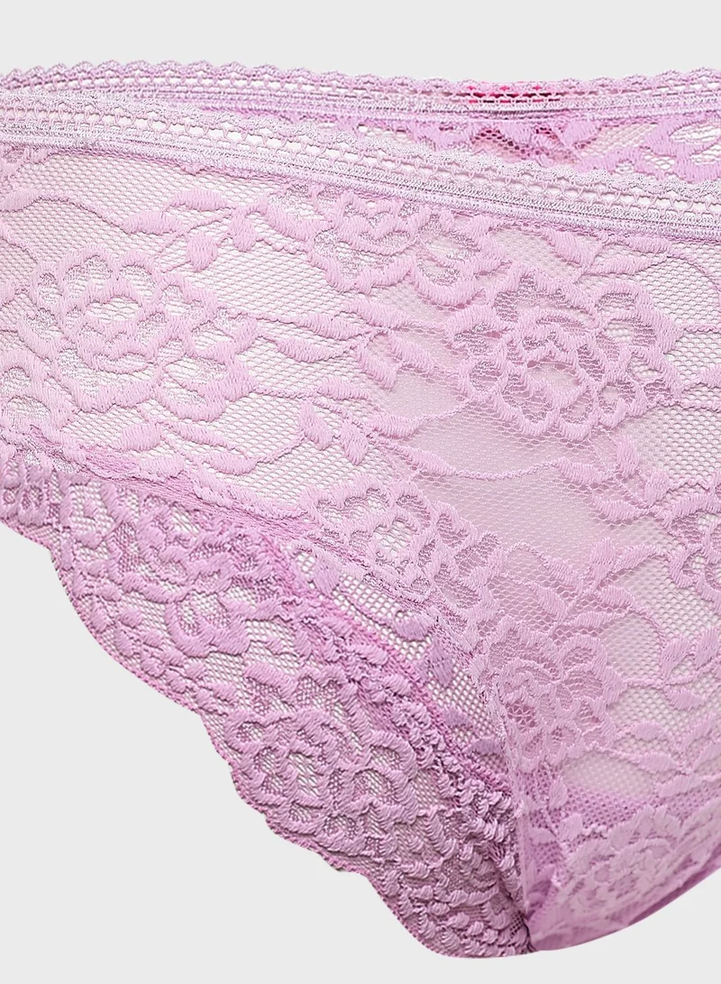 La Senza Laser Cut Lace Hipster