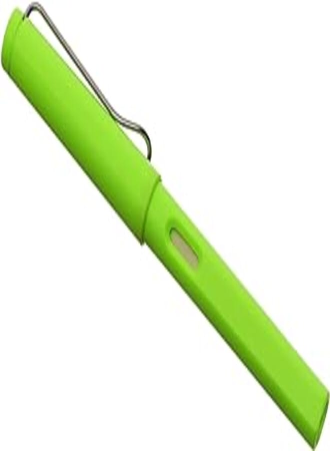 IMAX Forever Lasting Colored Pencil Endless Breakage and Sharpened with Built-In Eraser for Coloring and Drawing - Lime Green