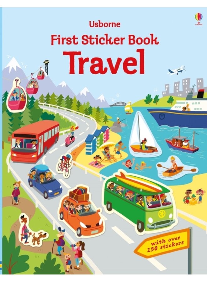 First Sticker Book Travel - Paperback