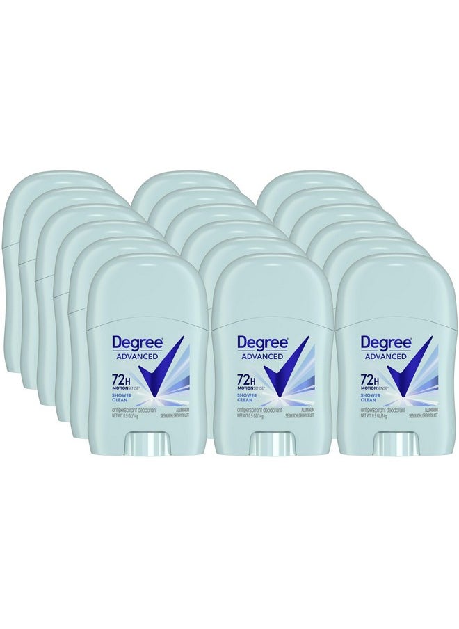 ديجري مزيل العرق من Degree Shower Clean Dry Protection Antiperspirant Stick، 0.5 أونصة (عبوة من 18 قطعة) (عبوة من 18 قطعة)  - Image 1