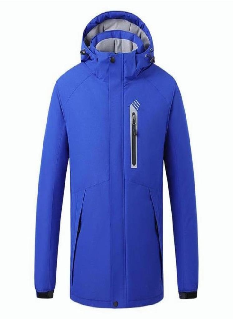 Eckek - 8 Areas Heating Jacket USB Electric Winter Outdoor Waterproof Coat Warm Heated Coat - Image 1
