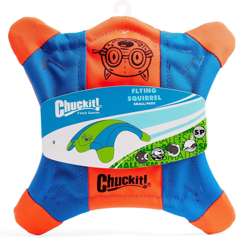 Chuckit! Small Flying Squirrel Dog Toy - Durable and Floating Fetch Frisbee for Small Dogs - Image 2
