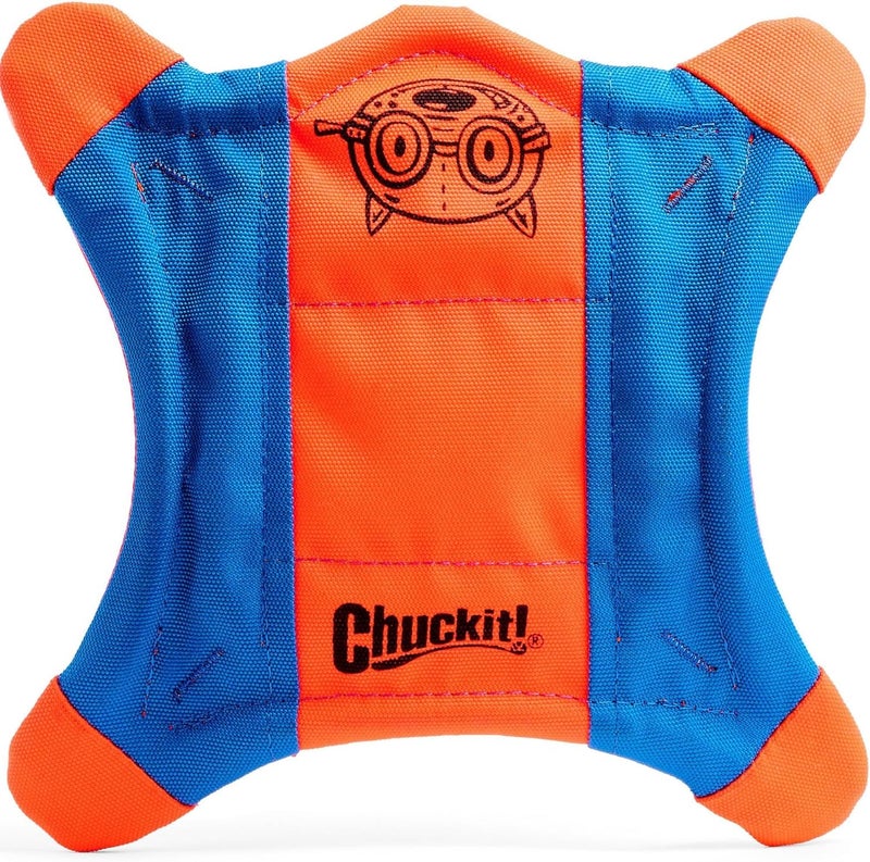 Chuckit! Small Flying Squirrel Dog Toy - Durable and Floating Fetch Frisbee for Small Dogs - Image 1