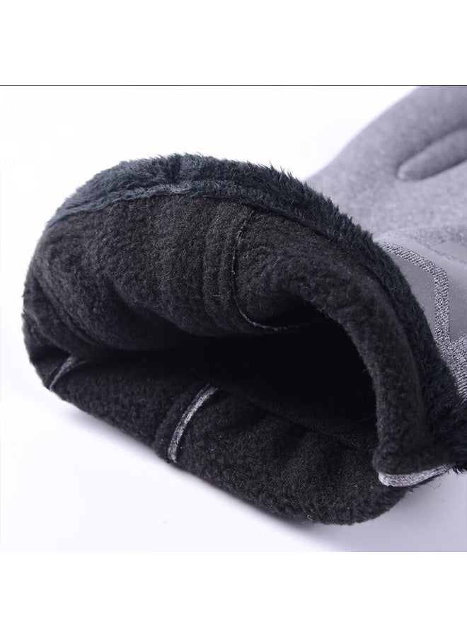Bejirog Uni Autumn Winter Cycling Gloves Warm Windproof Cold Resistant Non-slip Touchscreen Outdoor Sports Electric Bike Gloves - Image 2