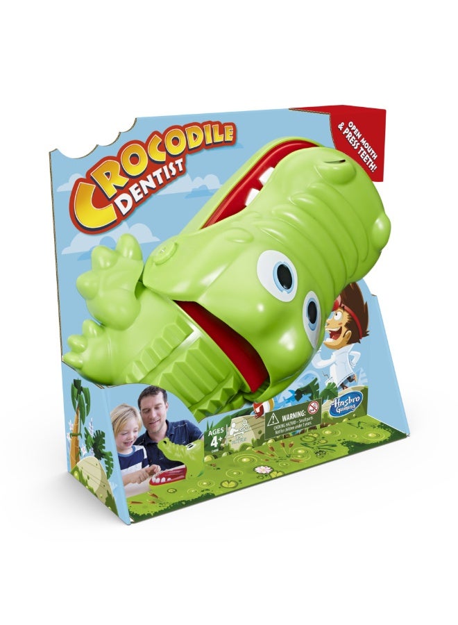 Crocodile Dentist لعبة لوحية، لعبة مفاجأة ممتعة للعض للـ 2-4 لاعبين، ألعاب لوحية للأطفال، ألعاب رياض الأطفال للأعمار من 4 سنوات وما فوق - Image 3