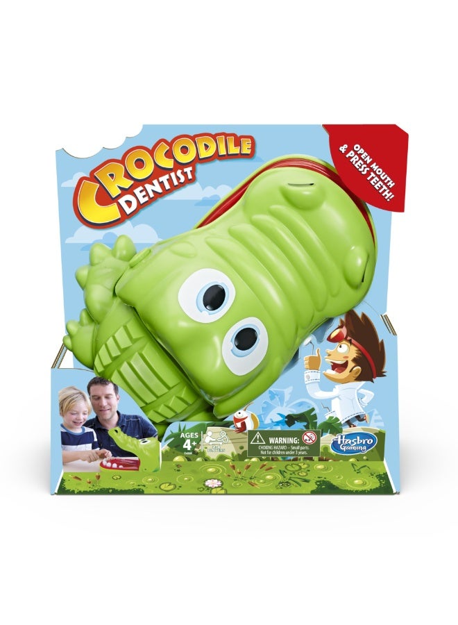 Crocodile Dentist لعبة لوحية، لعبة مفاجأة ممتعة للعض للـ 2-4 لاعبين، ألعاب لوحية للأطفال، ألعاب رياض الأطفال للأعمار من 4 سنوات وما فوق - Image 2