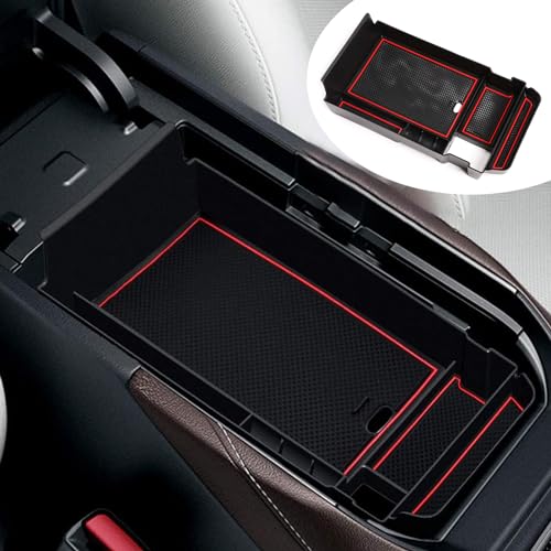 LLKUANG صينية تنظيم كونسول الوسط من LLKUANG متوافقة مع 2019 2020 2021 2022 2023 2024 مازدا CX-30 CX30 ملحقات السيارة، صندوق تخزين ثانوي لمساند الذراع - Image 1