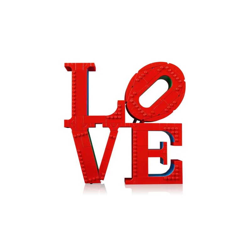 ليغو ليجو شكل كلمة الحب 791 قطعة - 31214 - Image 3