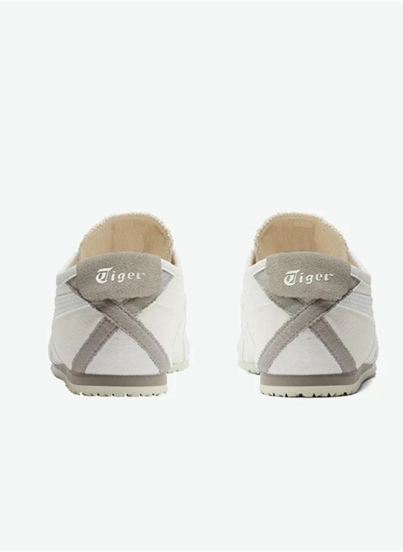 Onitsuka Tiger MEXICO 66 Slip-On Canvas Casual Shoes White/Grey  - Image 3