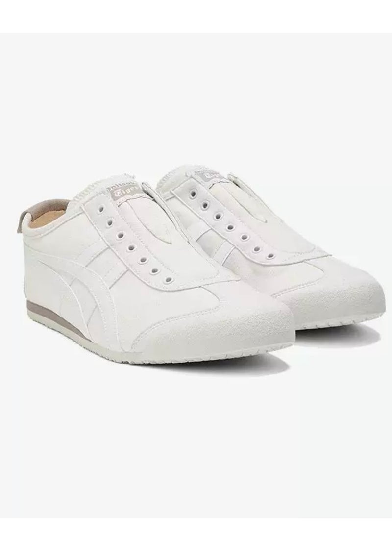 Onitsuka Tiger MEXICO 66 Slip-On Canvas Casual Shoes White/Grey  - Image 2