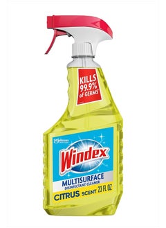 Multisurface Cleaner and Disinfectant Spray, Kills 99.9% of Germs, Viruses and Bacteria, Citrus Fresh Scent, 23 Fl Oz