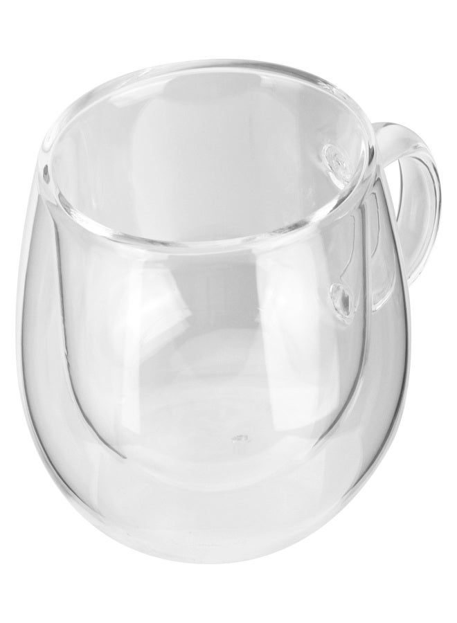 150ml DoubleLayer Glass Cup with Handle Transparent Coffee Mug for Home Kitchen Birthday - Image 5