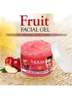 LILIUM Fruit Facial Kit With Papaya Cleansing Milk 2500 Gm Soothing Moisturized & Balanced Skin Reduce Dark Spots Acne With Fruit Extract & Gives Healthy And Glowing Skin For Men And Women  - Image 3