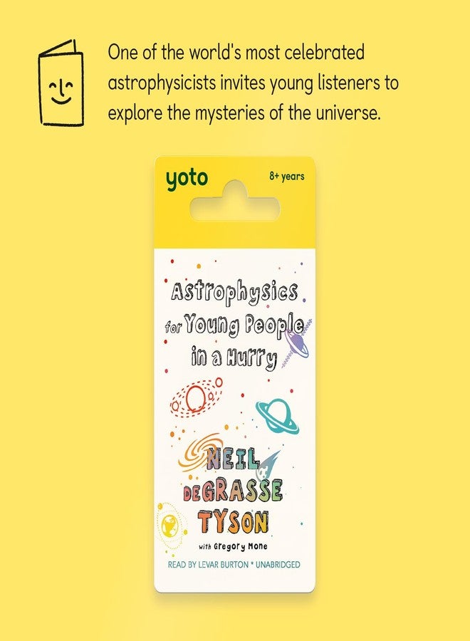 YOTO Astrophysics for Young People in a Hurry - Kids Audio Card for Use with Player & Mini All-in-1 Audio Player, Educational & Screen-Free Listening with Fun Playtime, Bedtime & Travel, Ages 8+ - Image 2