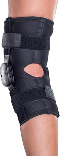DonJoy Deluxe Hinged Knee Sleeve - Open Popliteal -X-Small - Image 2