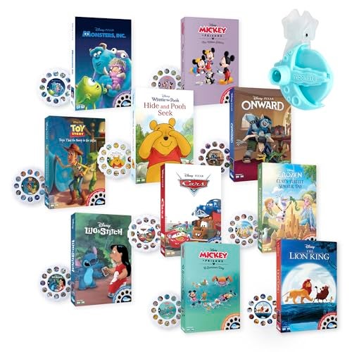 Moonlite Disney 10Story Mega Bundle with The Moonlite Projector  10 Single Stories Including Disney Classics Frozen Winnie The Pooh Mickey  Friends  Pixar Favorites for Ages 16 - Image 1
