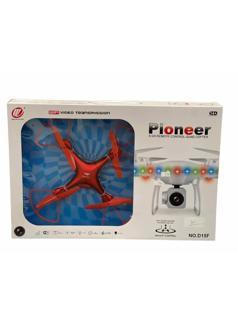 Pioneer Pioneer Quadcopter Remote Control Drone - Model D15 