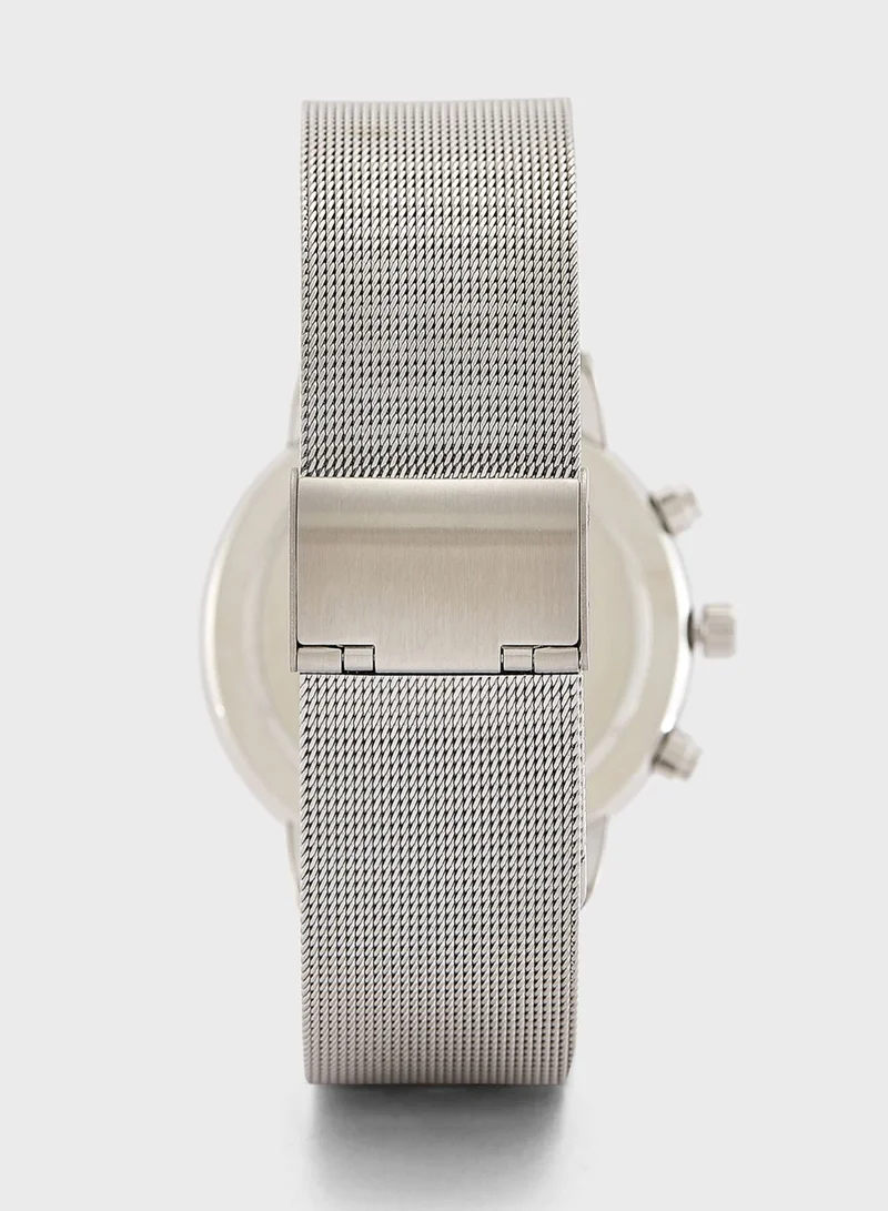 Robert Wood Watch And Cufflinks Gift Set