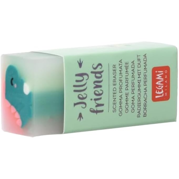 Legami JELLY FRIENDS - SCENTED ERASER - DINO - Image 3