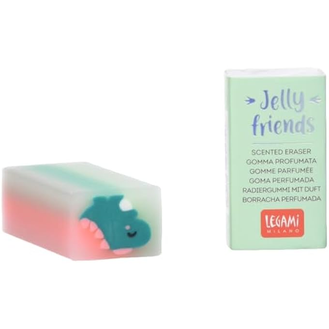 Legami JELLY FRIENDS - SCENTED ERASER - DINO - Image 4
