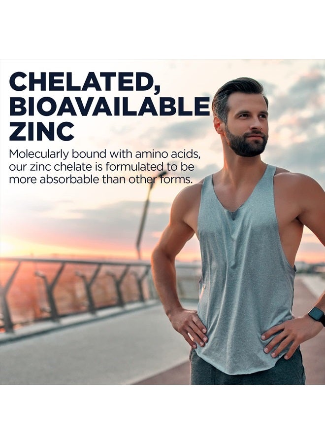 KAL Zinc 15+ with Betaine HCl & Trace Minerals, Healthy Metabolism & Immune System Function Support, Chelated for Absorption, Vegetarian, 100 Tablets - Image 5