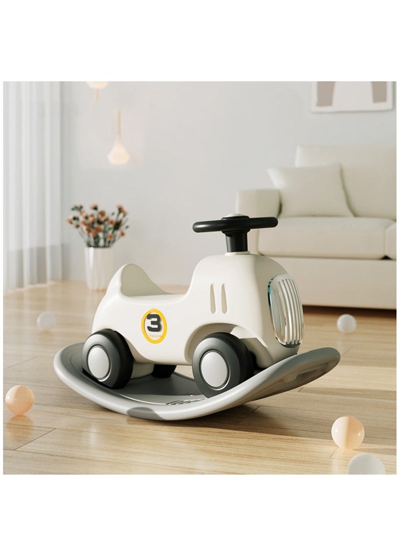 Arabest حصان هزاز متعدد الوظائف للأطفال، حصان للركوب، لعبة عربة أطفال، حصان لعبة مع آلة قصص للأطفال، هزاز للأطفال/الرضع، لعبة حصان هزاز للأطفال - Image 1