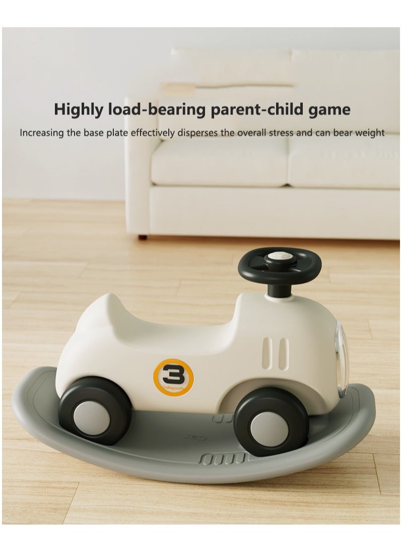 Arabest حصان هزاز متعدد الوظائف للأطفال، حصان للركوب، لعبة عربة أطفال، حصان لعبة مع آلة قصص للأطفال، هزاز للأطفال/الرضع، لعبة حصان هزاز للأطفال - Image 3