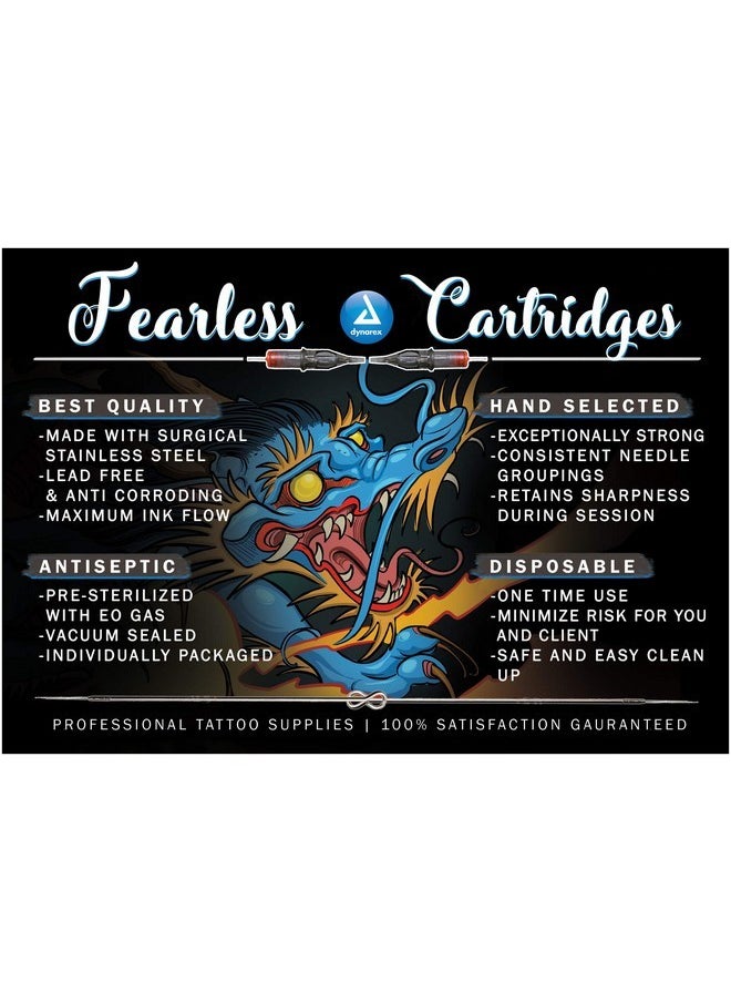Dynarex - 9408 Fearless Bugpin Round Liner, 1007Rl, Pack Of 20 - Image 1