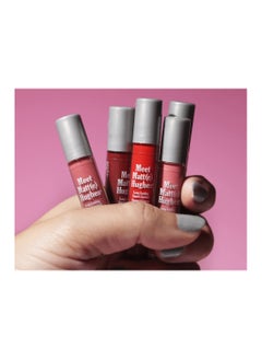 The Balm Cosmetics Meet Matte Hughes Long Lasting Liquid Lipstick Set of 6 Vol 09  - Image 2