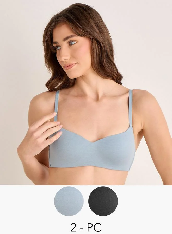 Splash FAV 2-Pack Bra Non-Wired Seamless
