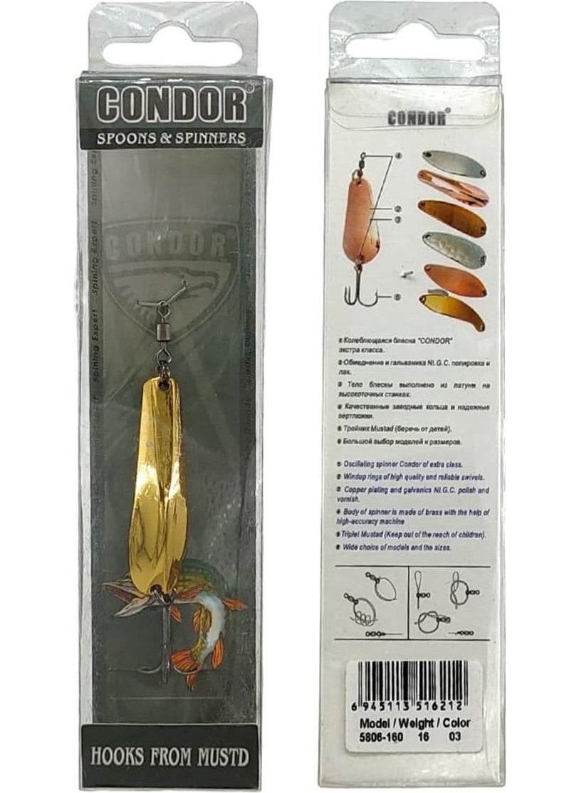 Condor 5806 Series 16 gr Spoon Fishing Bait  - Image 3
